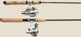 Salt- and freshwater spinning reel